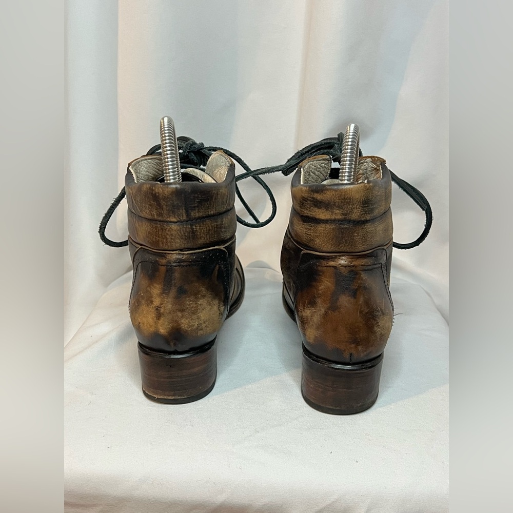 Freebird by Steven Gage Distressed Leather Boots | 9 - Picture 4 of 10